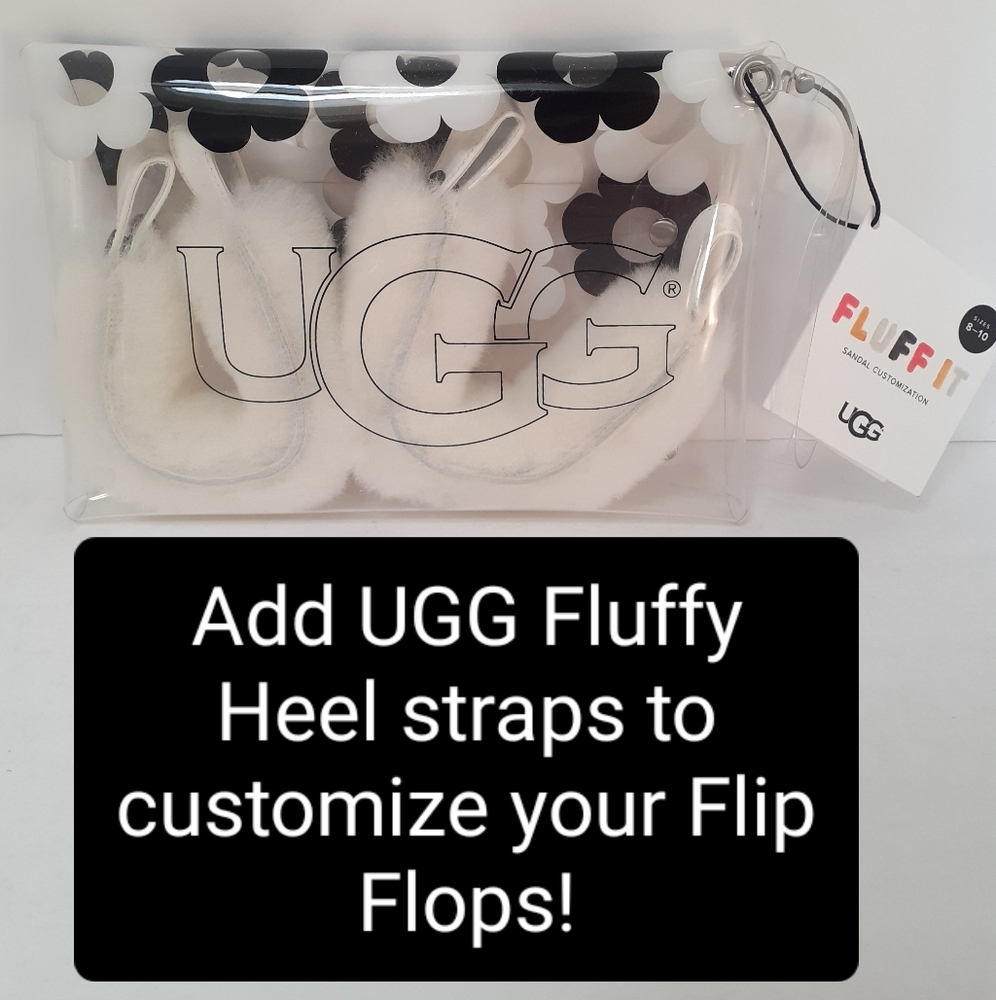 New UGG Fluffit Heel Straps Var sizes